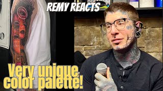 Reacts to Sleeve tattoos 3 tattoo inked tattoos [upl. by Annavoj]