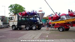 Transport compilatie Kermis Beverwijk 2022 [upl. by Newel]