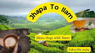 JHAPA TO ILAMMOTO VLOGSOne of the beautiful places of Nepal [upl. by Zollie]