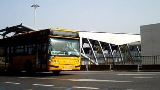 Valencia Airport Bus 150 to City Centre [upl. by Townie515]