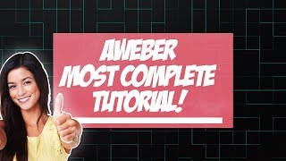 Aweber NEW Aweber Review  The Most Complete Stepbystep Tutorial [upl. by Einre142]