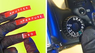 Switch your camera from AUTO to MANUAL Photo exposure basics [upl. by Nerrak786]