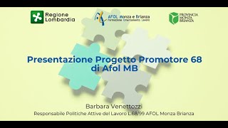 Presentazione Progetto Promotore 68 di Afol MB [upl. by Tilly]