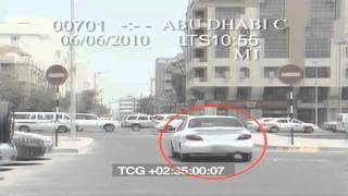 Bad drivers busted in Abu Dhabi [upl. by Chauncey]