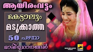 ആയിരംവട്ടം കേട്ടാലും മടുക്കാത്ത 50 പഴയമാപ്പിളഗാനങ്ങൾ  Old Is Gold Mappila Songs [upl. by Ardnola]