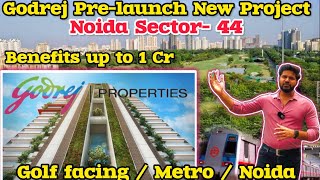 New PreLaunch Project In Noida By Godrej  Sector 44  New Upcoming Project in Noida ☎️8506819069 [upl. by Adnomal68]