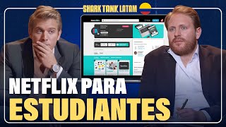 ¡Un servicio de streaming de libros 🇨🇴  Shark Tank Latam [upl. by Ecire660]