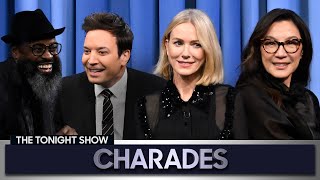 Charades with Naomi Watts and Michelle Yeoh  The Tonight Show Starring Jimmy Fallon [upl. by Sibelle]