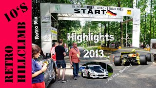 Homburger Bergrennen  Highlights 2013 Retro Mix  Timo Bernhard  Opel Astra V8 DTM Osella FA 30 [upl. by Odell529]