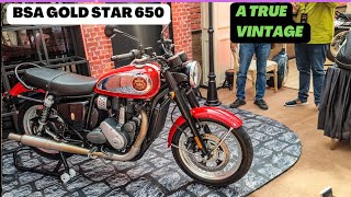 Finally BSA Gold Star 650 launched  Review  PriceColors [upl. by Eetnahc]