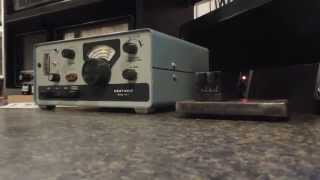 Heathkit HW7 contact with W1AW1 in MA [upl. by Danialah821]