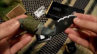 KABAR Small TDI Knife REVIEW amp DEMO [upl. by Mollee]