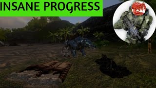 SO MUCH PROGRESS  No Engrams Challenge EP2  ARK Mobile [upl. by Egief]