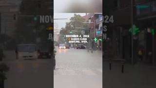 🇪🇸 November 4 2024 Massive floods Castelldefels of the Barcelona Province Spain [upl. by Eek]