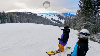 Skiing Vail Ski Resort Colorado Top to Bottom [upl. by Onyx]