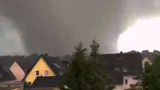 Strong Tornado in NRW Germany  May 2022 [upl. by Emanuela]