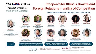 Prospects for China’s Growth and Foreign Relations in an Era of Competition [upl. by Lyle797]