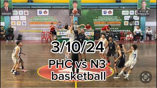 PHC vs N3 middle school basketball Pangdamcup 31024 [upl. by Karee]