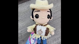 quotPequeño Alfredito Olivasquot Alfredo Olivas amigurumi [upl. by Arahd15]