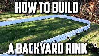 How to build a backyard rink [upl. by Doane397]