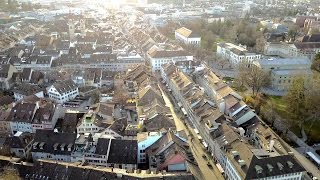 WINTERTHUR SWITZERLAND  Aerial View 4K [upl. by Ennayar]