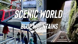 Scenic World Blue Mountains  one of the top attractions in Sydney Australia [upl. by Eipper]