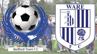 Bedford Town 2  1 Ware FC  Playoff Semi Final 010524 [upl. by Redwine909]