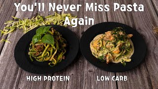 Zoodles for Beginners Master 2 LowCarb Recipes Instantly [upl. by Sams]