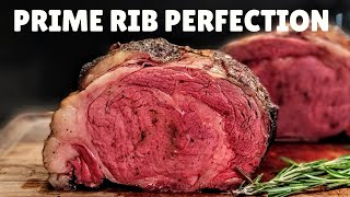 Your Prime Rib Recipe is Here  Garlic Herb Butter Recipe  Pellet Grill [upl. by Fusco]