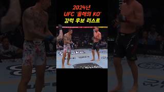 2024년 UFC 올해의 KO 강력 후보 리스트 [upl. by Eisiam]