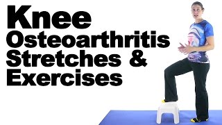 Knee Osteoarthritis OA Stretches amp Exercises  Ask Doctor Jo [upl. by O'Malley]