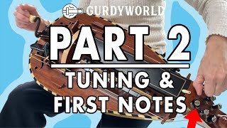 How to Play HurdyGurdy  Section 2  Tuning amp First Notes [upl. by Jeroma]