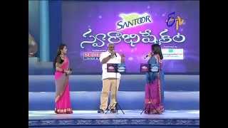 Swarabhishekam  Keeravani Sri Lekha Performance  Oka Manasutho Oka Song  17th August 2014 [upl. by Akeim]