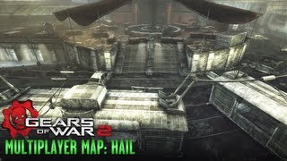 Gears of War 2  Multiplayer Maps and Weapons  Hail [upl. by Yenar]