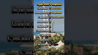 Comment diton en anglais  learn learnenglish english englishclass vocabulary french quiz [upl. by Creedon]