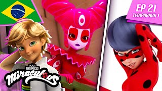 🇧🇷 MIRACULOUS  🐞 REFLECTA 🐾  Episódio completo ▶️ Temporada 1 Ep 21  Português BRASIL 🇧🇷 [upl. by Novyak85]