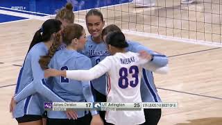 Abilene Christian vs UT Arlington  2024 College Womens Volleyball Highlights [upl. by Newob]