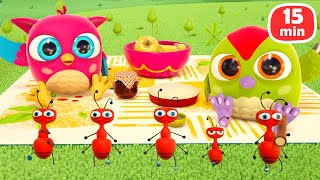 The Ants Go Marching song for kids Sing with Hop Hop Kids songs amp nursery rhymes [upl. by Jude]