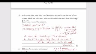 AQA Physics ALevel  3B Option A Astrophysics  2023 Paper Talk Through [upl. by Lonni308]