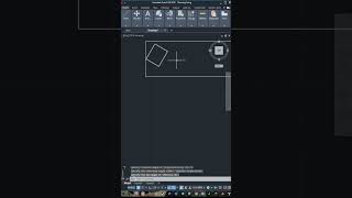 AutoCAD rotate with reference point command [upl. by Trumann350]