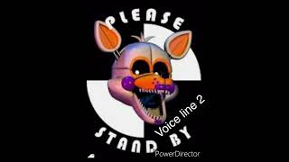 Lolbit Voice Lines FNAF UCN  Fanmade [upl. by Warp]