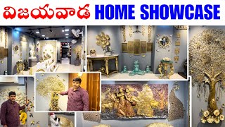 Indian brass decorative items  Home Show Case  Antique brass items vijayawada homedecor guntur [upl. by Eardnaed]