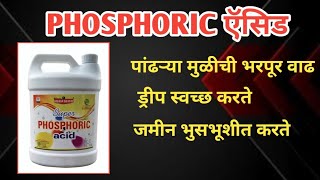 phosphoric Acid  पांढरी मुळीची भरपूर वाढ  सर्व पिकासाठी उपयुक्त  फॉसफरिक ऍसिड [upl. by Arotahs]