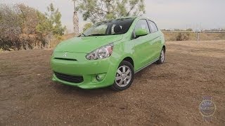 2015 Mitsubishi Mirage  Review and Road Test [upl. by Elvina194]