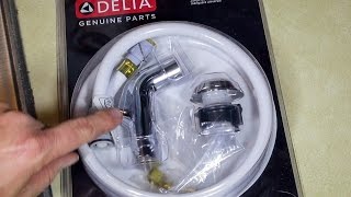 DELTA FAUCET SPRAYER REPAIR [upl. by Jeannie324]