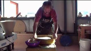 2014 Josh DeWeese Throwing Assembling Shaping and Moving Large Jar Start to Finish  Teton Arts Co [upl. by Leamse]