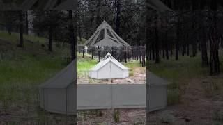 🌲 Pitch your virtual tent now at LIFEINTENTScom ⛺️ glamping glampingtent canvastent belltent [upl. by Koppel]