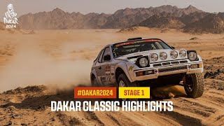 Dakar Classic Highlights  Stage 1  dakar2024 [upl. by Oulman266]