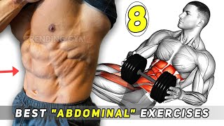 Best Abdominal Exercises  8 Best Abs Workout Routine [upl. by Haseefan]