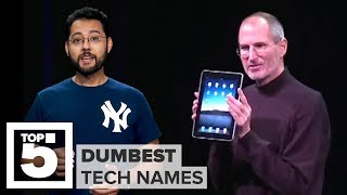 The Top 5 dumbest tech product names CNET Top 5 [upl. by Orpah850]